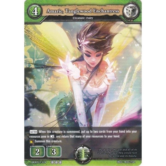 Image for Amarie, Tanglewood Enchantress (DB-BT03/028) (BP03) - Dragoborne