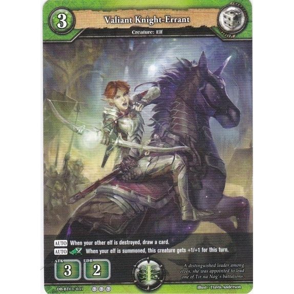 Image for Valiant Knight-Errant (DB-BT03/031) (BP03) - Dragoborne