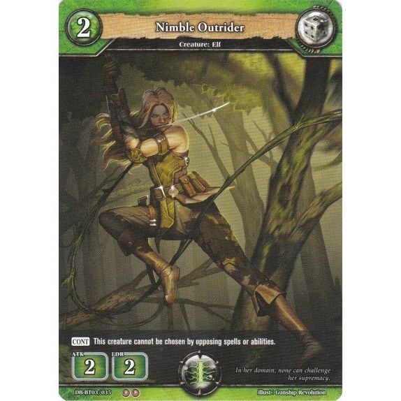 Image for Nimble Outrider (DB-BT03/035) (BP03) - Dragoborne