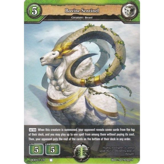 Image for Bovine Sentinel (DB-BT03/039) (BP03) - Dragoborne