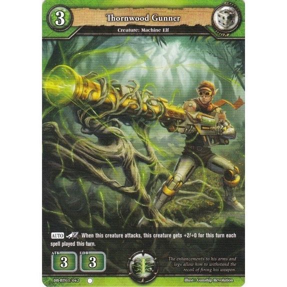 Image for Thornwood Gunner (DB-BT03/042) (BP03) - Dragoborne