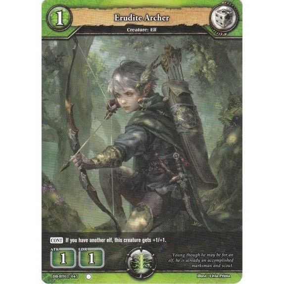 Image for Erudite Archer (DB-BT03/045) (BP03) - Dragoborne