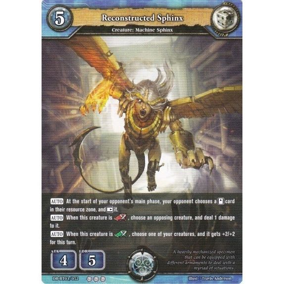 Image for Reconstructed Sphinx (DB-BT03/052) (BP03) - Dragoborne