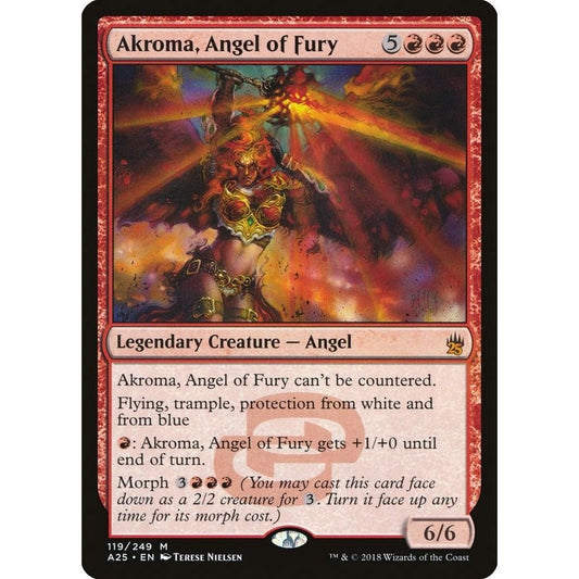 Image for Akroma, Angel of Fury (119) (A25) - Magic: The Gathering