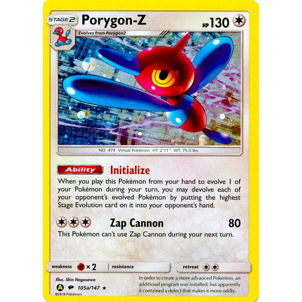 Image for Porygon-Z - 105a/147 (105a/147) (PR) - Pokemon