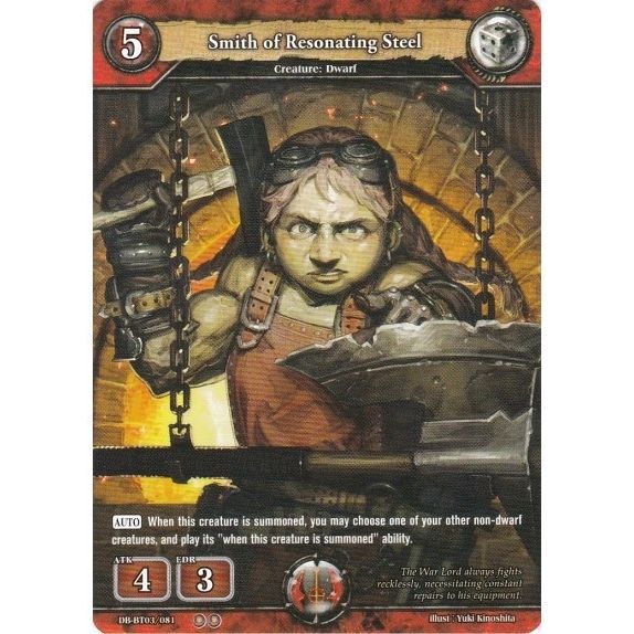 Image for Smith of Resonating Steel (DB-BT03/081) (BP03) - Dragoborne
