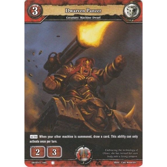 Image for Dwarven Panzer (DB-BT03/088) (BP03) - Dragoborne