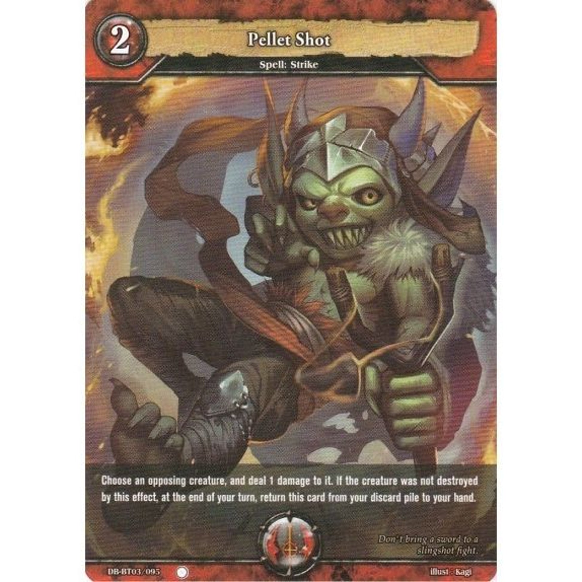 Image for Pellet Shot (DB-BT03/095) (BP03) - Dragoborne