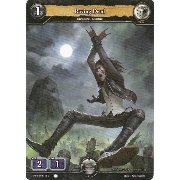 Image for Raving Dead (DB-BT03/115) (BP03) - Dragoborne