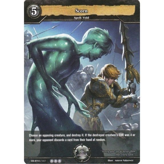 Image for Scorn (DB-BT03/117) (BP03) - Dragoborne