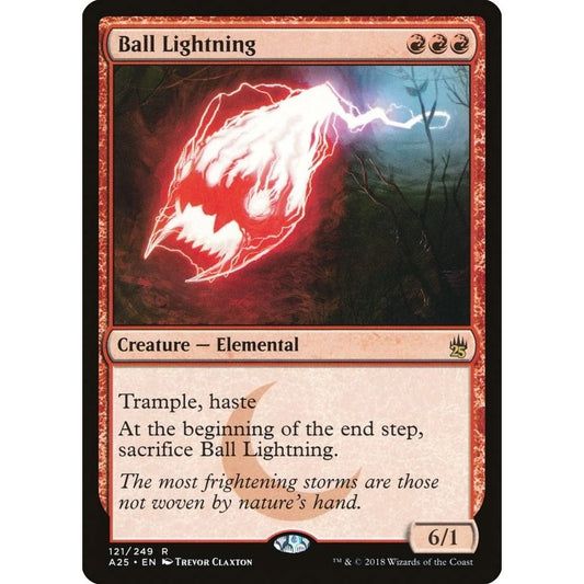 Image for Ball Lightning (121) (A25) - Magic: The Gathering