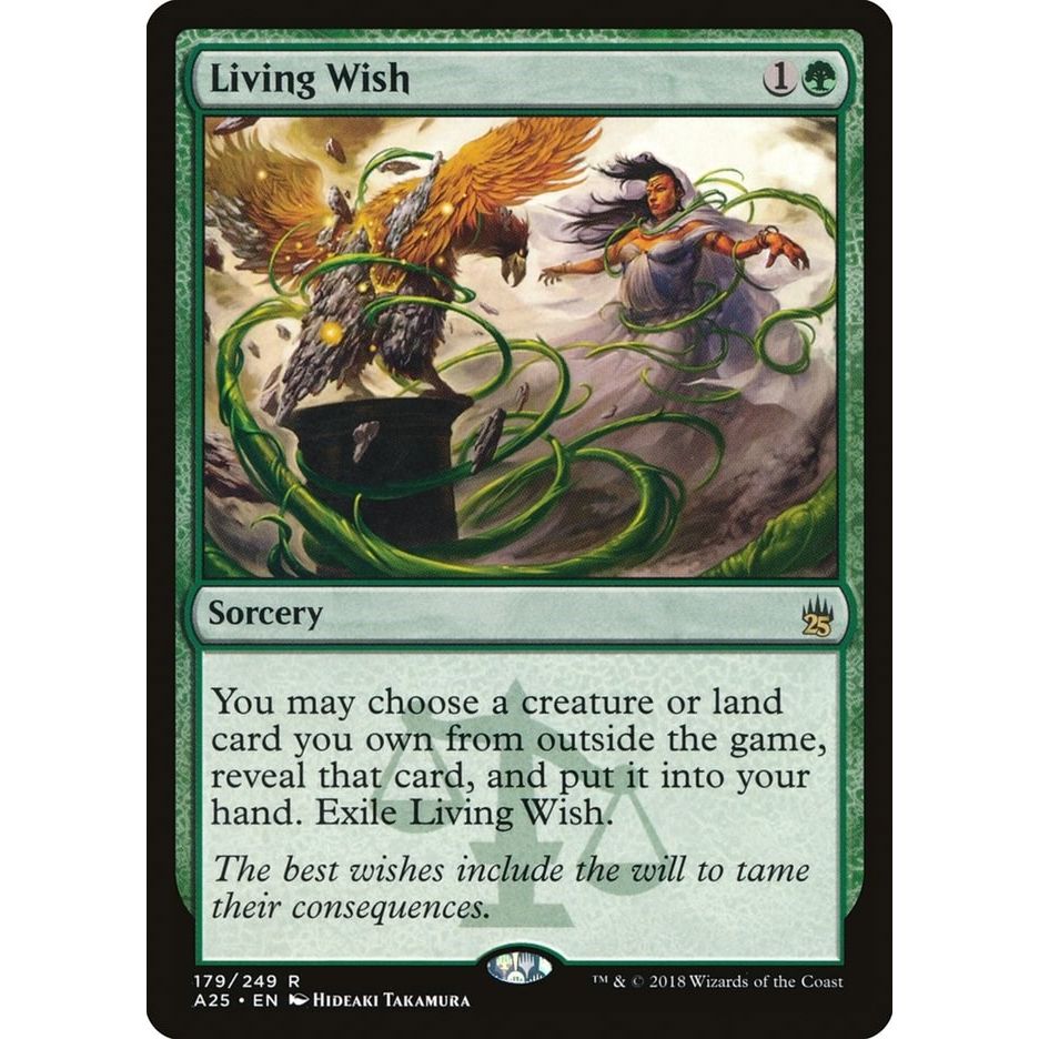 Image for Living Wish (179) (A25) - Magic: The Gathering