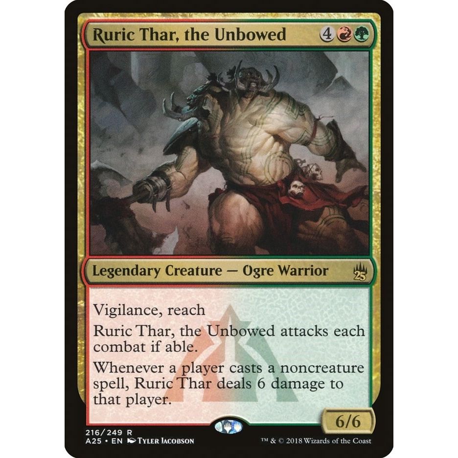 Image for Ruric Thar, the Unbowed (216) (A25) - Magic: The Gathering