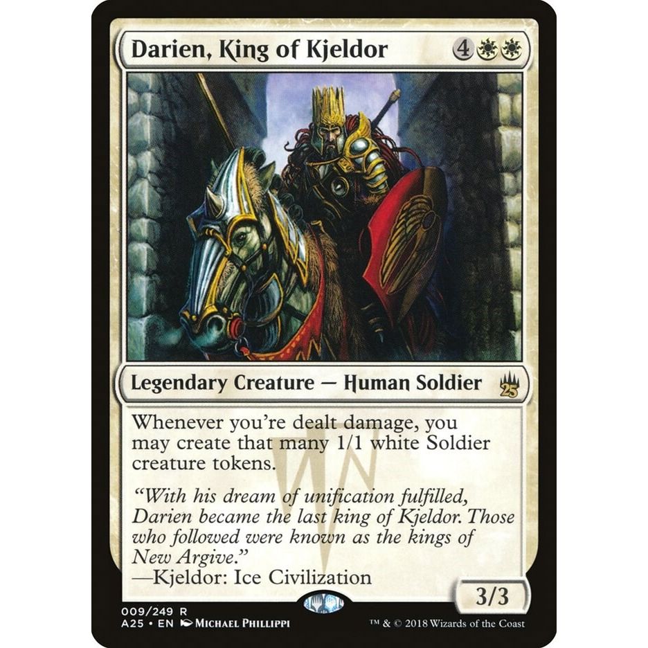 Image for Darien, King of Kjeldor (9) (A25) - Magic: The Gathering