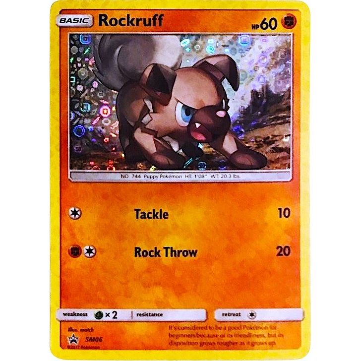 Image for Rockruff - SM06 (General Mills Promo) (SM06) (MCAP) - Pokemon