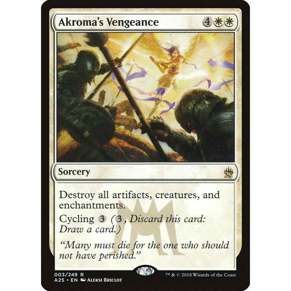 Image for Akroma's Vengeance (3) (A25) - Magic: The Gathering