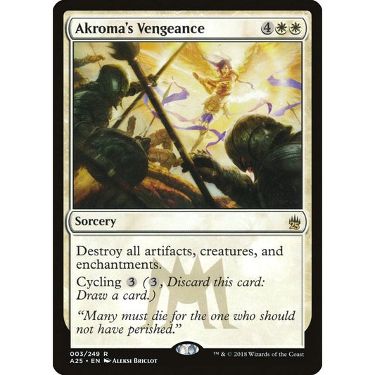Image for Akroma's Vengeance (3) (A25) - Magic: The Gathering
