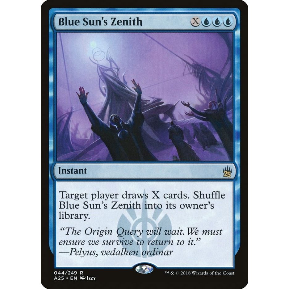 Image for Blue Sun's Zenith (44) (A25) - Magic: The Gathering