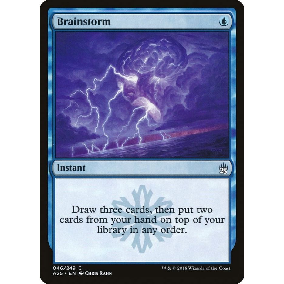 Image for Brainstorm (46) (A25) - Magic: The Gathering