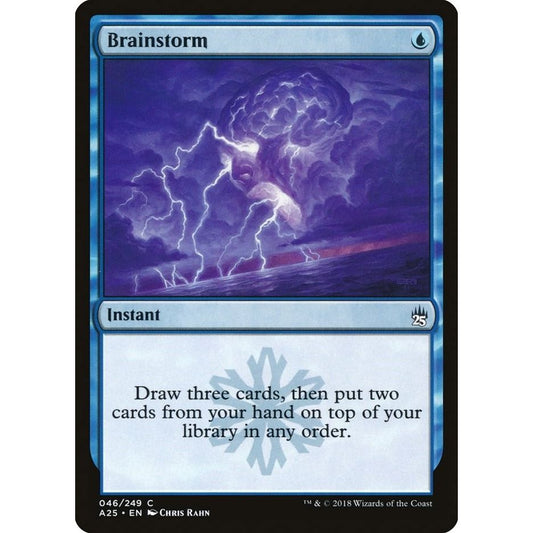 Image for Brainstorm (46) (A25) - Magic: The Gathering
