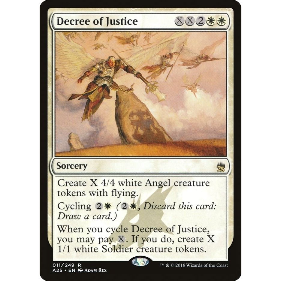 Image for Decree of Justice (11) (A25) - Magic: The Gathering