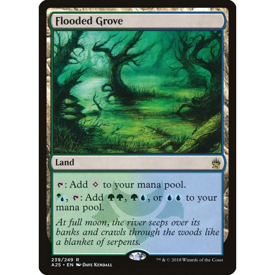 Image for Flooded Grove (239) (A25) - Magic: The Gathering