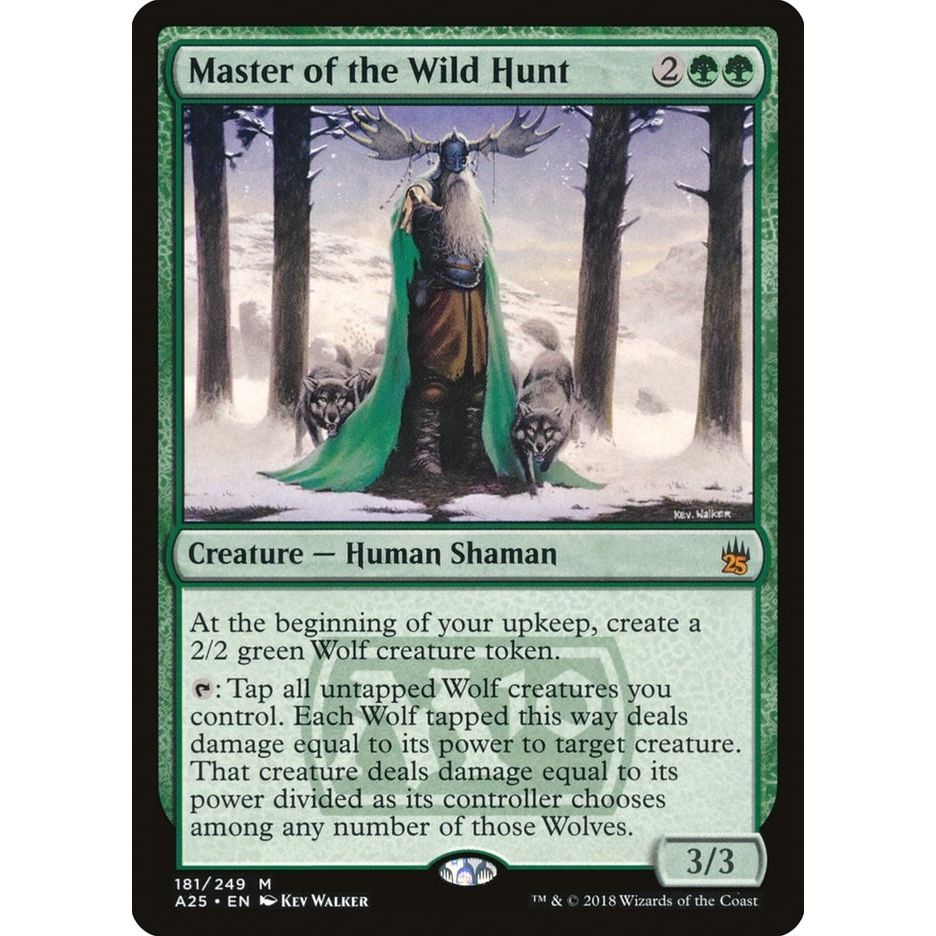 Image for Master of the Wild Hunt (181) (A25) - Magic: The Gathering