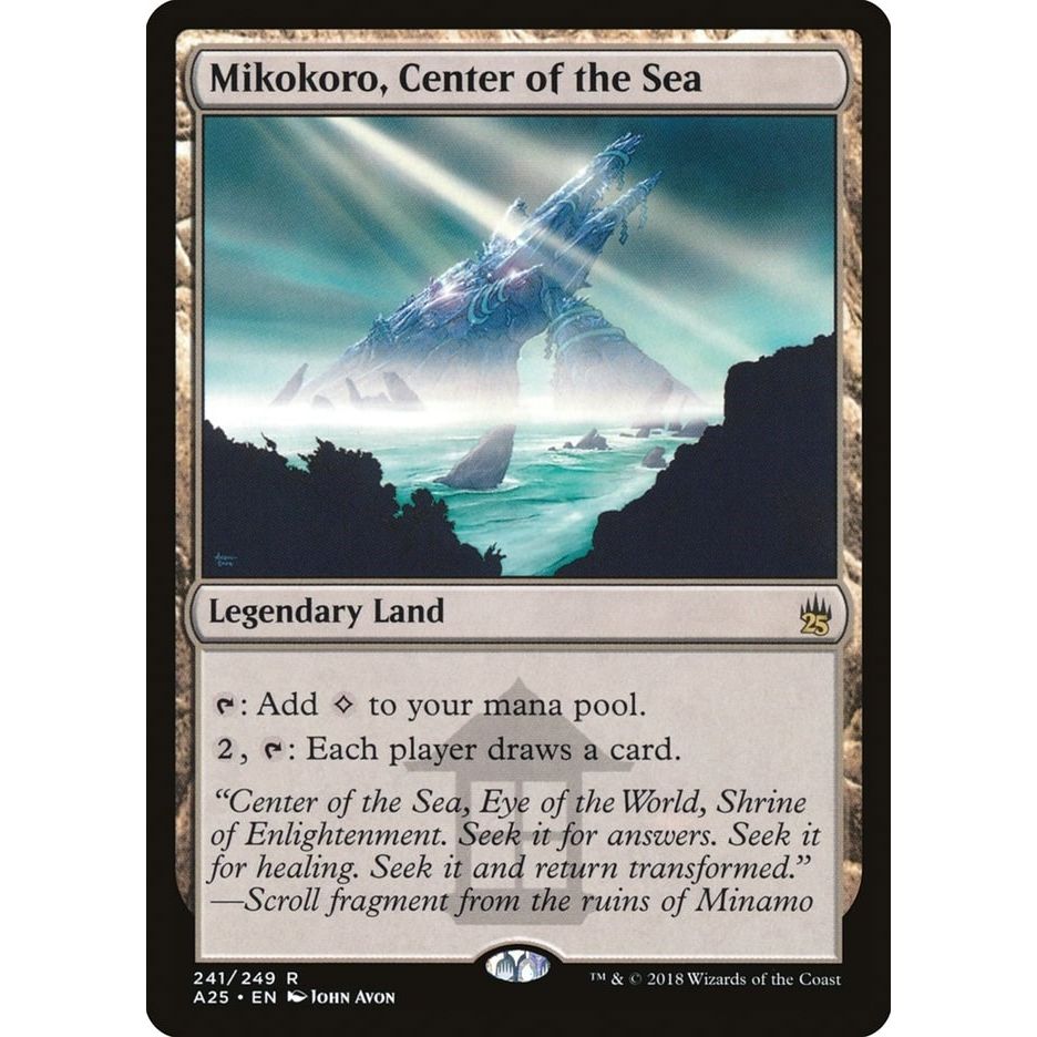 Image for Mikokoro, Center of the Sea (241) (A25) - Magic: The Gathering
