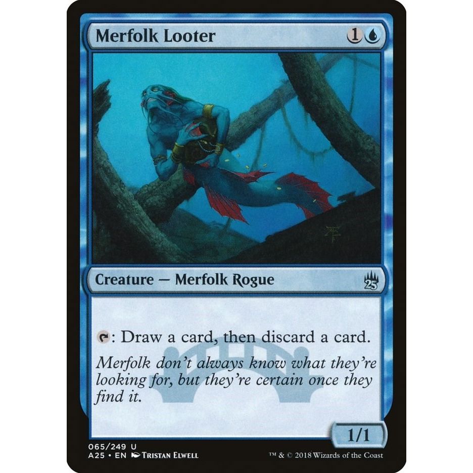 Image for Merfolk Looter (65) (A25) - Magic: The Gathering