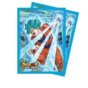 Image for Super Saiyan Blue Son Goku Standard Deck Protectors for Dragon Ball Super CCG (65-Pack) - Card Sleeves