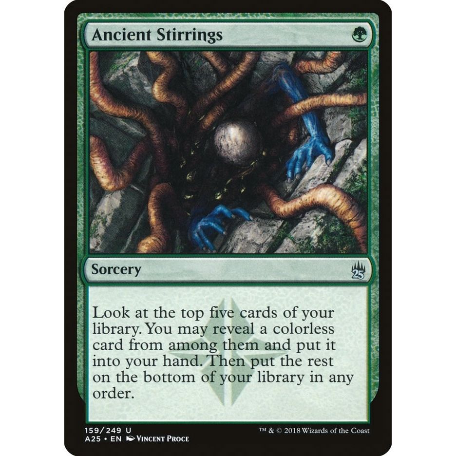 Image for Ancient Stirrings (159) (A25) - Magic: The Gathering