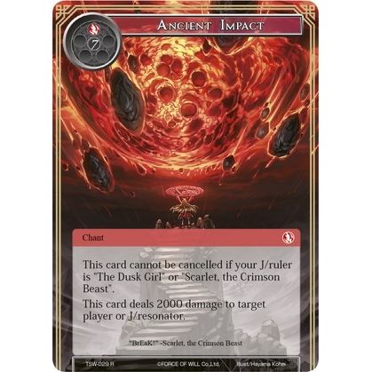 Image for Ancient Impact (TSW-029) (TSW) - Force of Will