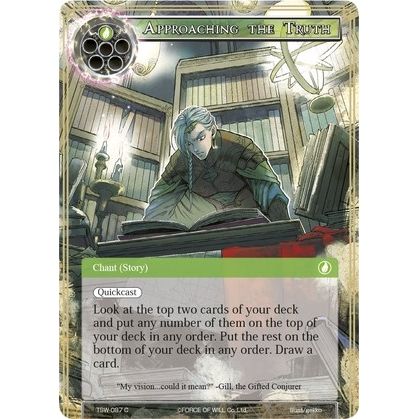 Image for Approaching the Truth (TSW-087) (TSW) - Force of Will