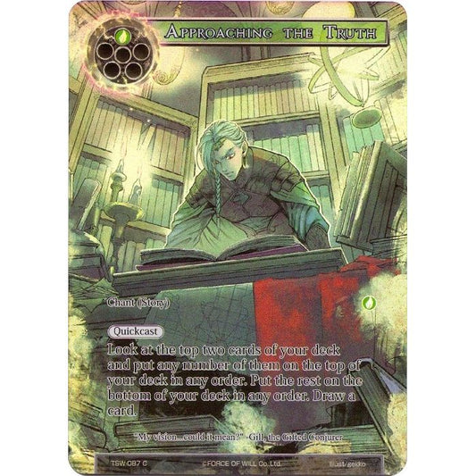 Image for Approaching the Truth (Full Art) (TSW-087) (TSW) - Force of Will