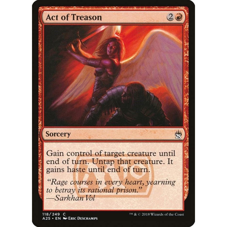 Image for Act of Treason (118) (A25) - Magic: The Gathering