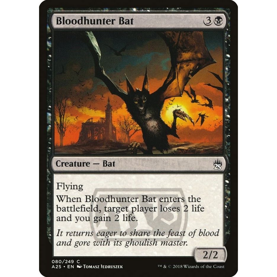 Image for Bloodhunter Bat (80) (A25) - Magic: The Gathering
