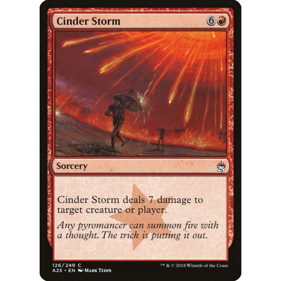 Image for Cinder Storm (126) (A25) - Magic: The Gathering
