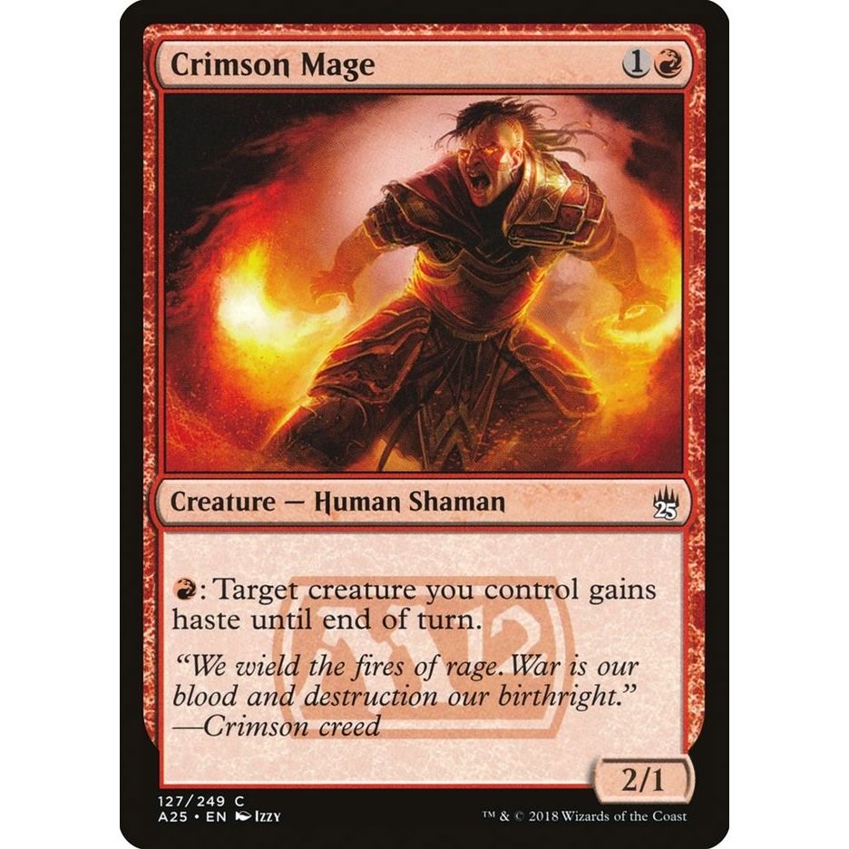 Image for Crimson Mage (127) (A25) - Magic: The Gathering