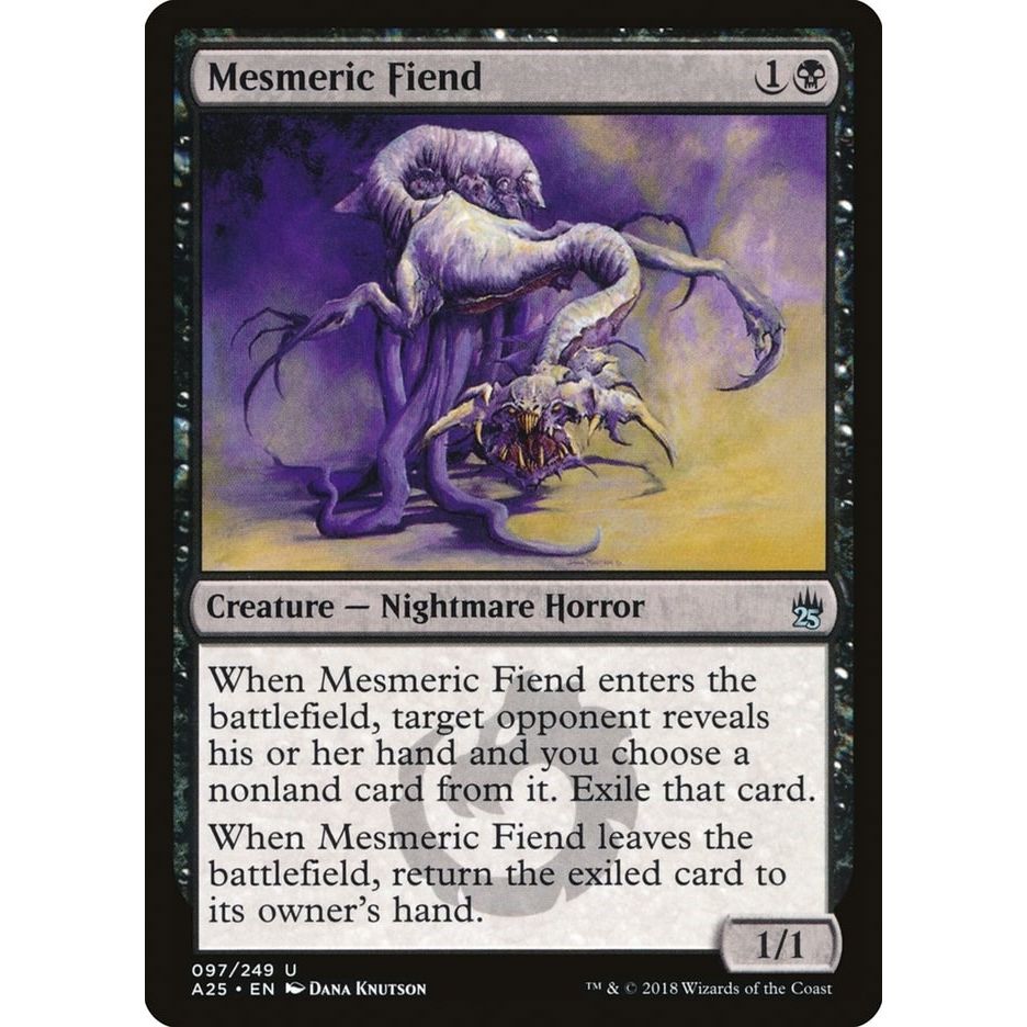 Image for Mesmeric Fiend (97) (A25) - Magic: The Gathering