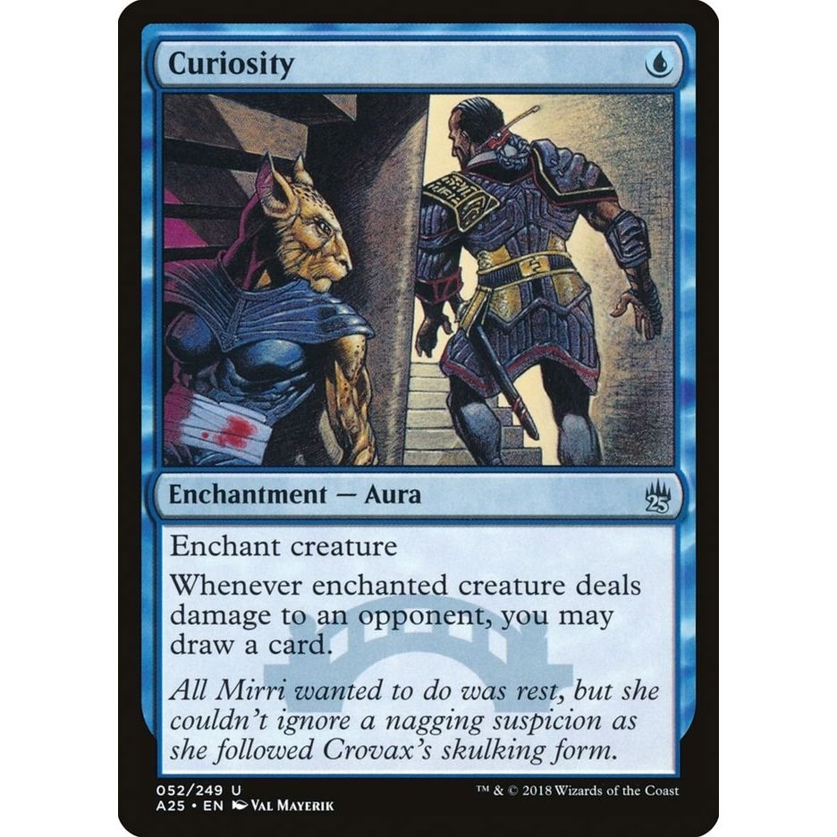 Image for Curiosity (52) (A25) - Magic: The Gathering