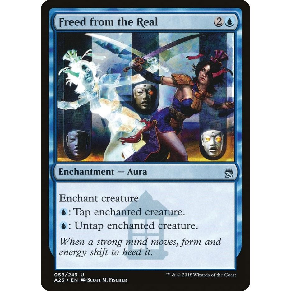 Image for Freed from the Real (58) (A25) - Magic: The Gathering