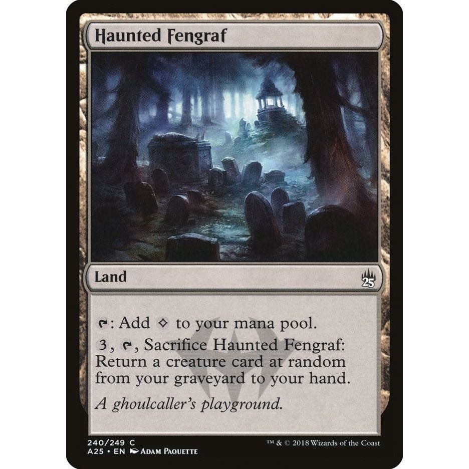 Image for Haunted Fengraf (240) (A25) - Magic: The Gathering