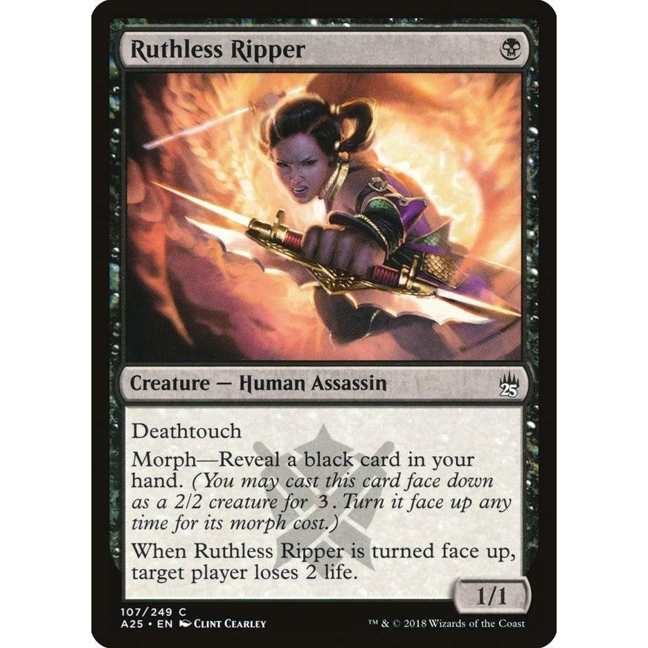 Image for Ruthless Ripper (107) (A25) - Magic: The Gathering