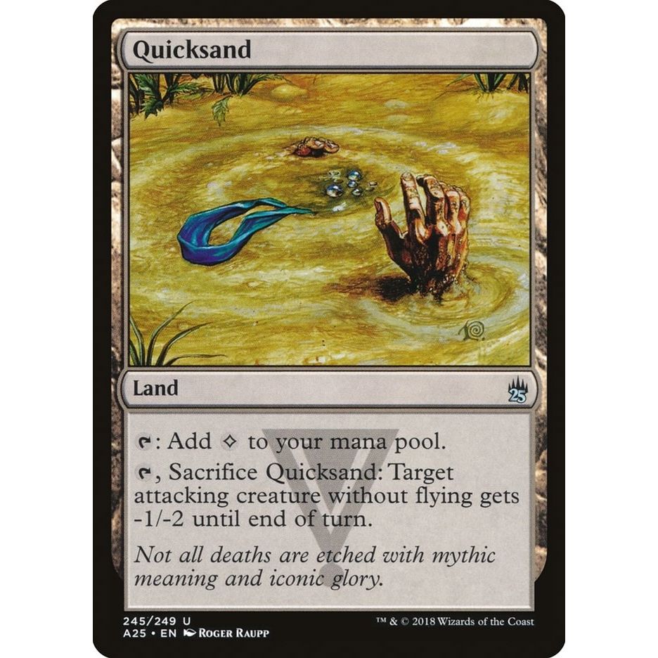 Image for Quicksand (245) (A25) - Magic: The Gathering