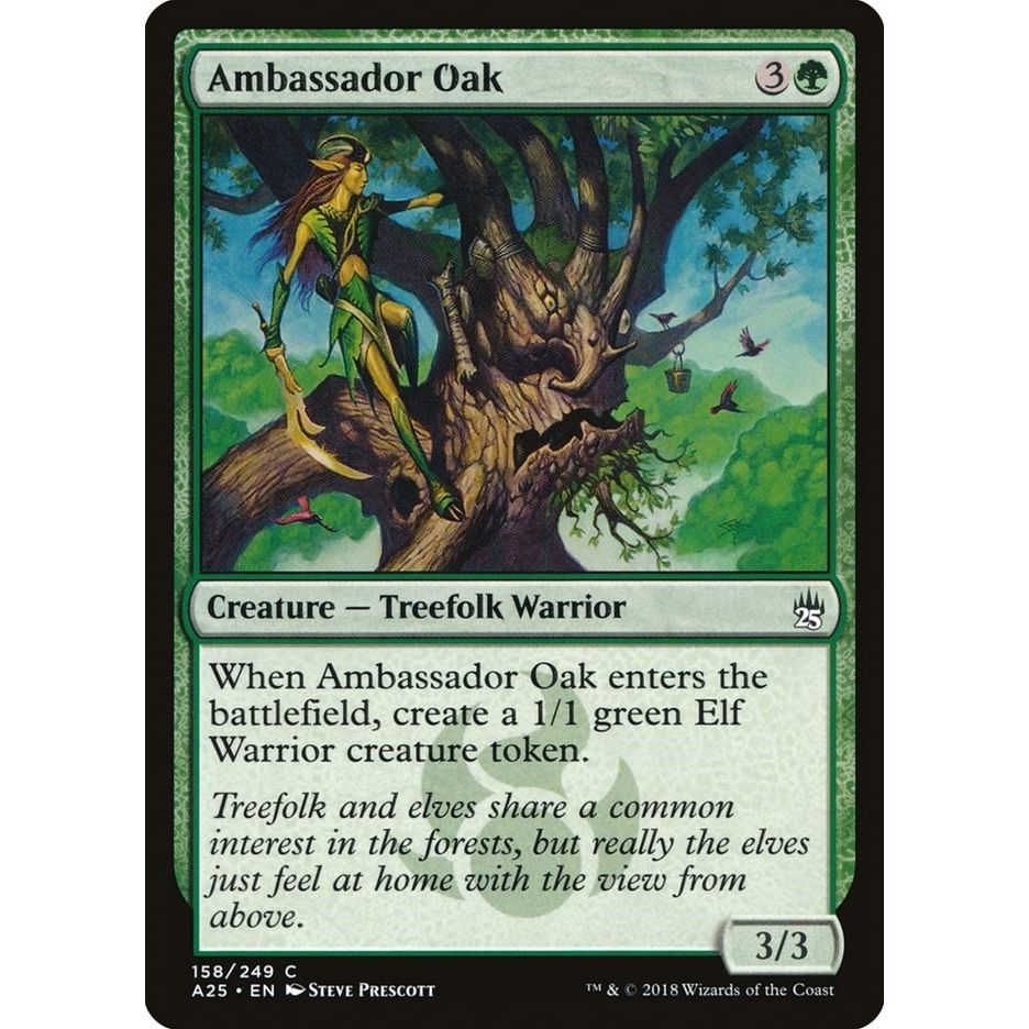Image for Ambassador Oak (158) (A25) - Magic: The Gathering