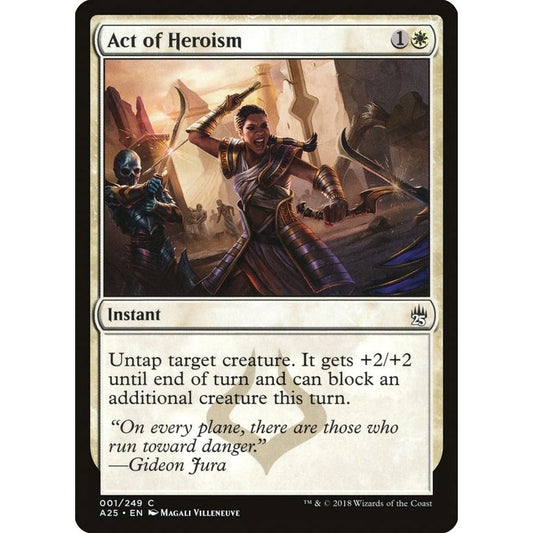 Image for Act of Heroism (1) (A25) - Magic: The Gathering