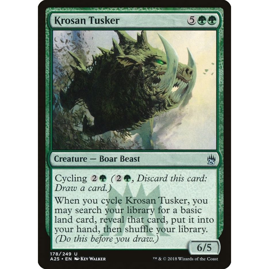 Image for Krosan Tusker (178) (A25) - Magic: The Gathering