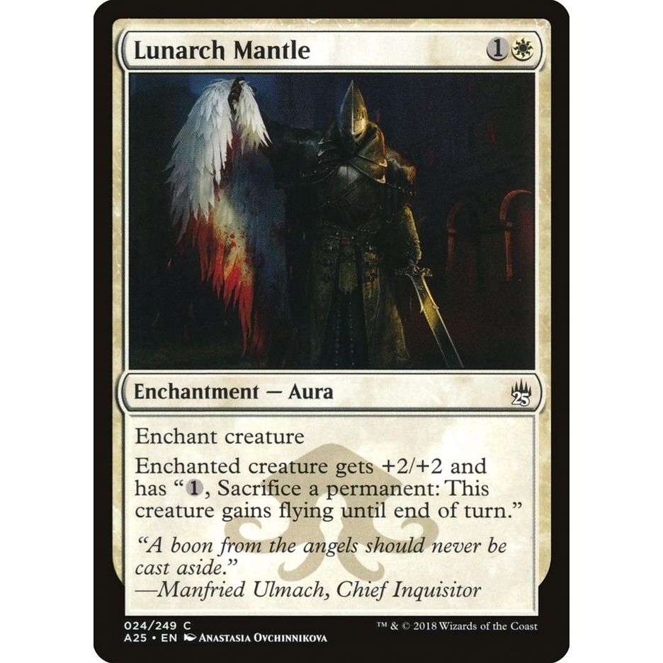 Image for Lunarch Mantle (24) (A25) - Magic: The Gathering