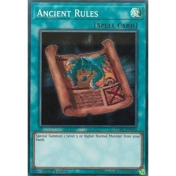 Image for Ancient Rules (LCKC-EN039) (LC06) - YuGiOh