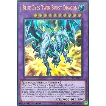 Image for Blue-Eyes Twin Burst Dragon (LCKC-EN058) (LC06) - YuGiOh